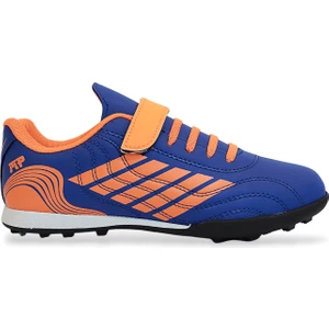 Kidessa 1746-1350 Bantlı Çocuk Halı Saha Futbol Ayakkabısı - NKT01746-SAX Mavi-32