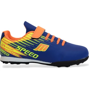 M.P One Kidessa 1753-1368 Bantlı Çocuk Halı Saha Futbol Ayakkabısı - NKT01753-SAX Mavi-33