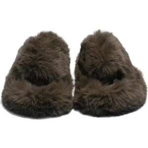 SİA ÇANTA EVA COMFORTLİNE KAYDIRMAZ TABAN KÜRKLÜ ÇEYİZ TERLİK ÜŞÜMEYEN AYAKLAR TÜYLÜ KADIN TERLİK