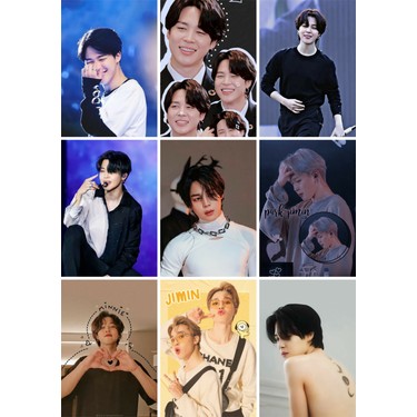 Owl Bag Bts - Jimin 1 No -Kpop- 9 Lu Fotokart Seti Fiyatı