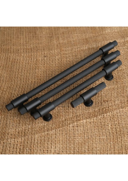 Punch Kulp Mobilya Dolap Mutfak Çekmece Kulbu Mat Siyah 192 mm 1 Adet