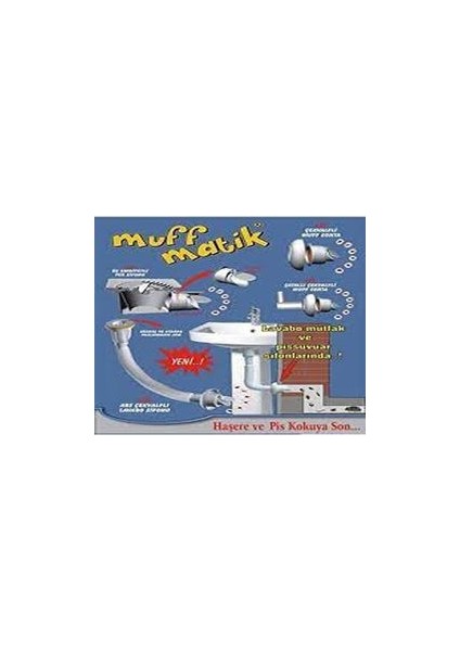 Lavabo Ve Evye Sifonu Koku Giderici Muffmatik Ile Beraber…