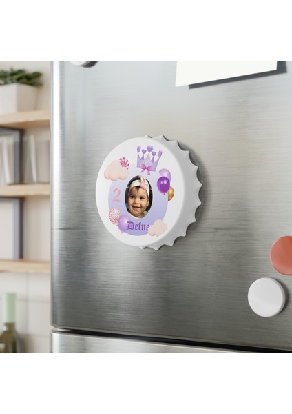 50 Adet Kapak Açacak Resimli Kişiye Özel Magnet Buzdolabı Süsü, Doğum Günü Çocuk 2 fırsatları