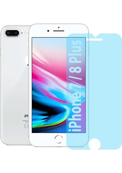 Apple iPhone 7 Plus ve iPhone 8 Plus Nano Cam Ekran Koruyucu