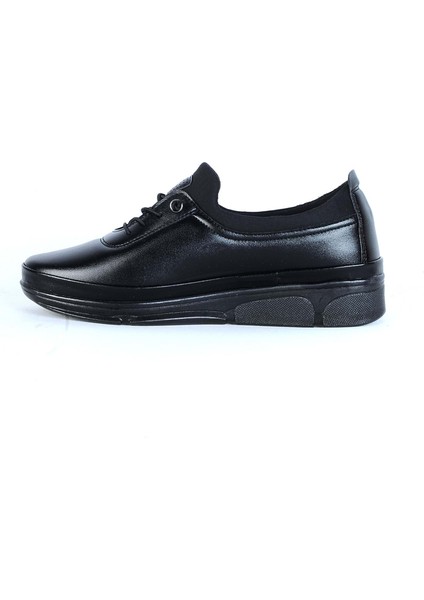 Moda Ayakkabı 547 Siyah Wanetti Kadın Babet modelleri