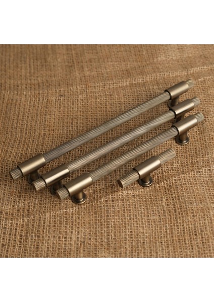Punch Kulp Mobilya Dolap Mutfak Çekmece Kulbu Antik Sarı 224 mm 1 Adet
