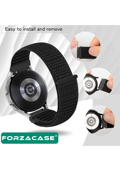 Samsung Gear Sport R600 Için Esnek Hasır Örgü Kordon Kayış - FC140 modelleri