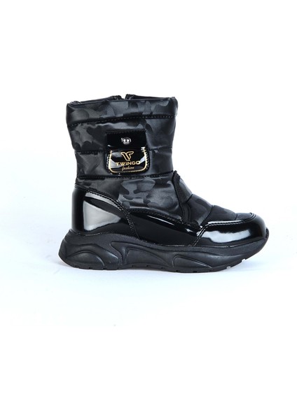 Moda Ayakkabı 9060 Siyah Kız Çocuk Bot fiyatları