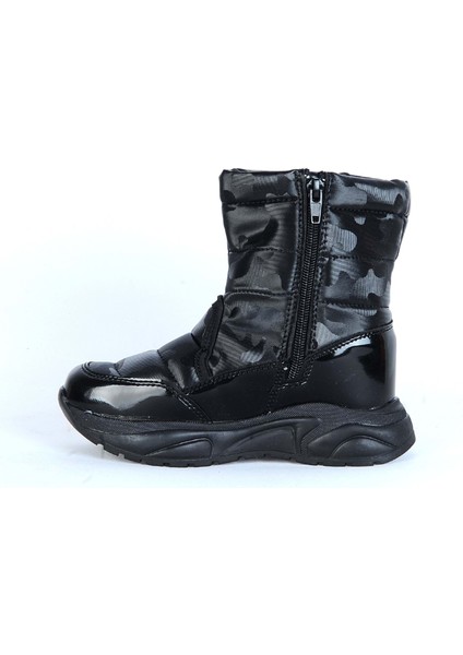 Moda Ayakkabı 9060 Siyah Kız Çocuk Bot modelleri