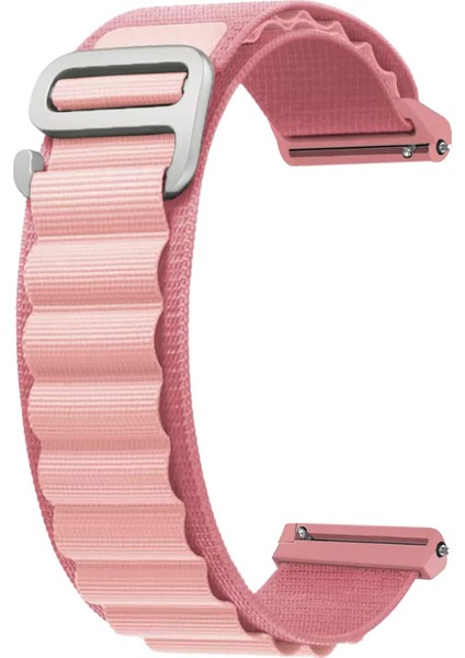 Huawei Watch Gt 2 46MM Için Kancalı Kumaş Kordon Kayış - FC156