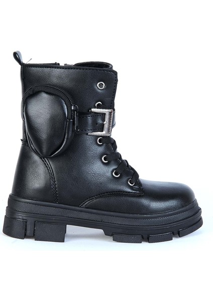 Moda Ayakkabı 7640 Tiwingo Siyah Kız Çocuk Bot fiyatları