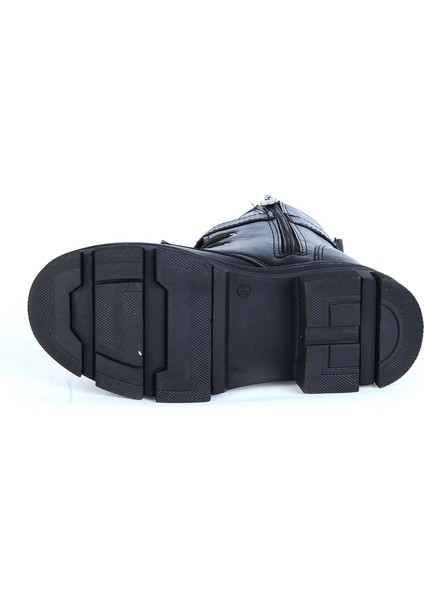 Moda Ayakkabı 7640 Tiwingo Siyah Kız Çocuk Bot fırsatları