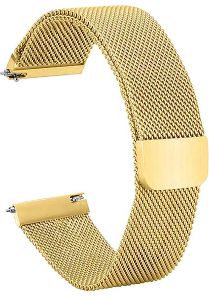 Realme Watch 36 mm / Realme Watch S Için Metal Mıknatıslı Kordon Kayış - FC096