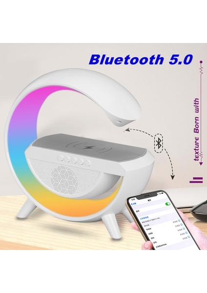 MF-BT2301 Kablosuz Şarjlı Rgb Bluetooth Hoparlör