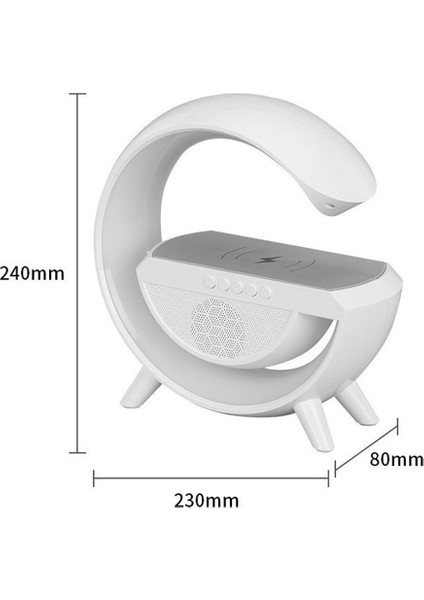 MF-BT2301 Kablosuz Şarjlı Rgb Bluetooth Hoparlör