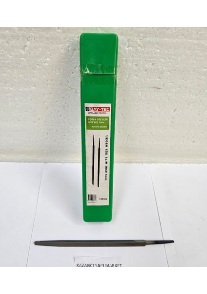 Üçgen Eğe Slim Ince Diş 7mm (MK0906)