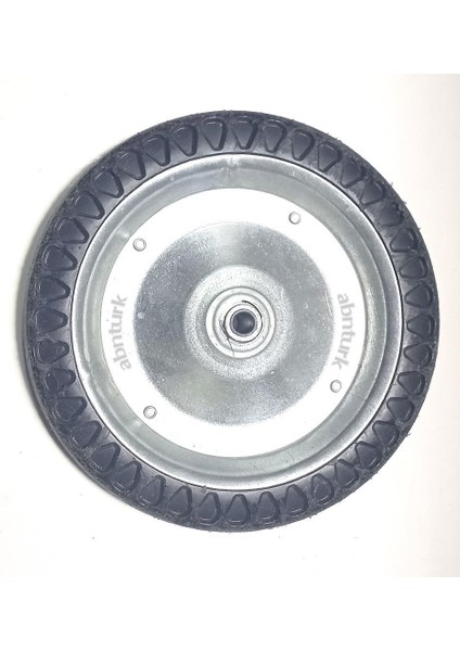 1 Adet 18CM Metal Gövde Pazar Arabası Tekerleği Süper Sağlam Araba Tekeri Çelik Gövde Özel TekerlekBilyalı değildir. fiyatları