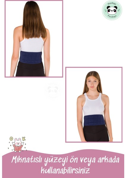 Bel Korsesi Mavi Manyetik Göbek Korsesi indirimleri