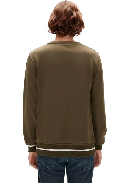 Felt Crewneck Erkek Sweatshirt - 23.02.12.013 fiyatları