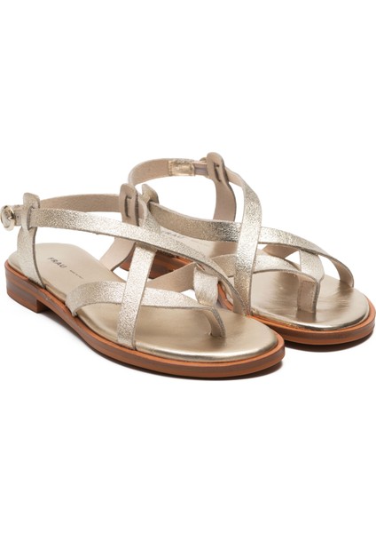 Kadın Sandalet 86X2 Frau Lamınato-S Leather Platino fiyatları