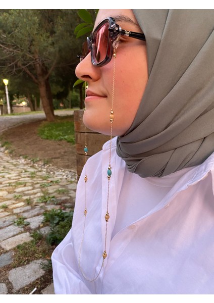 Colored Beads Özel Tasarım Gözlük Zinciri GM291221