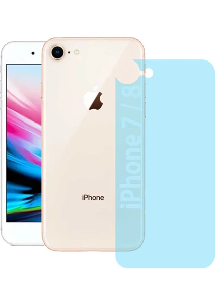 Smart Tech Apple iPhone 7 ve iPhone 8 Arka Nano Cam Ekran Koruyucu