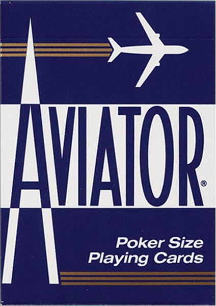 Aviator Oyun Kartı- Mavi Deste
