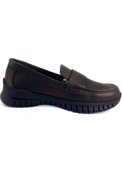 6230 Deri Günlük Kadın Ayakkabı-Kahverengi modelleri