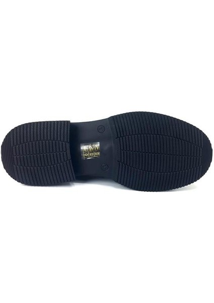 101163 Deri Günlük Kadın Ayakkabı-Siyah fırsatları