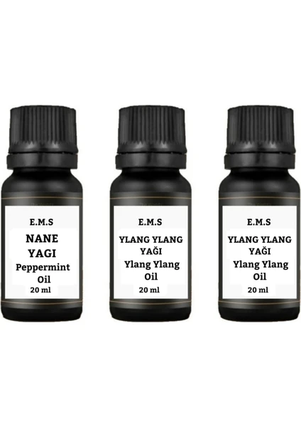 Ylang Ylang Yağı 3 Adet (Ylang Ylang  Oil) 3 x 20 ml