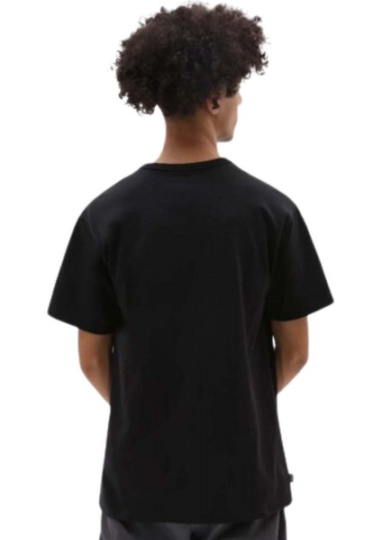 Off The Wall Front Patch Ss Tee Siyah Tshirt