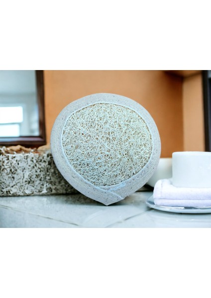 Doğal Kabak Lifli Yüz Peeling Kesesi