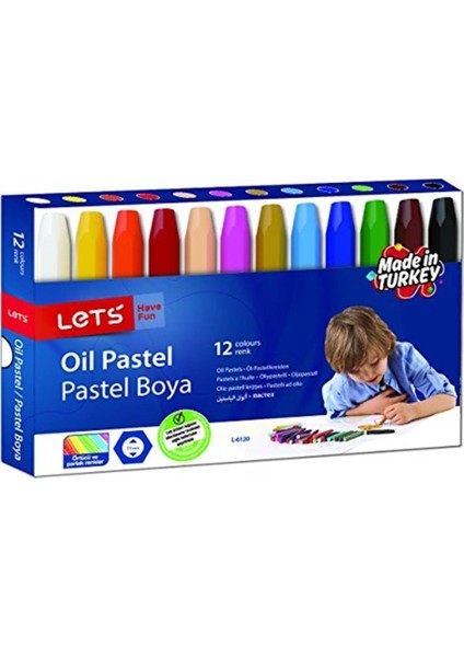 Lets Pastel Boya 12 Renk