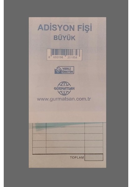 Büyük Adisyon Fişi Numaralı fiyatları