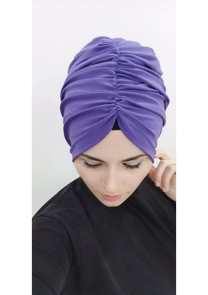 Kadınj Trend Büzgülü Bone Mavi fiyatları