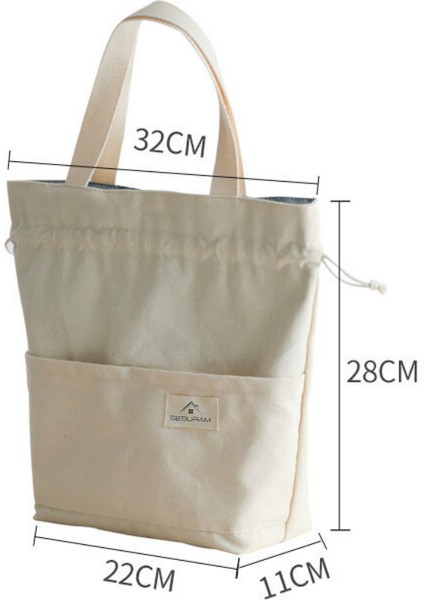 Unisex Yalıtımlı Seyehat Termal Çanta Beslenme Çantası