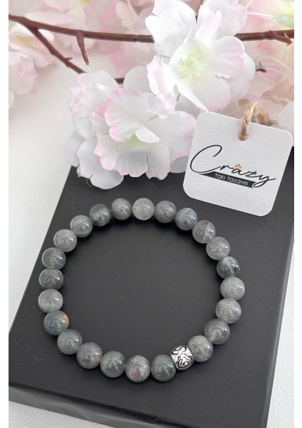 Labradorit Doğaltaş Unisex Bileklik