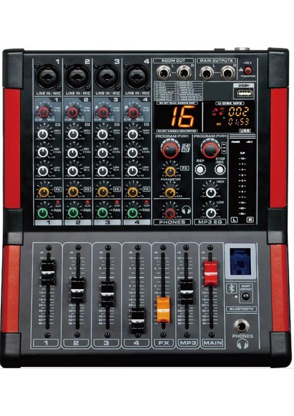 Mx 4M99-3 4 Kanallı 2X340 Watt Anfili Power Mixer