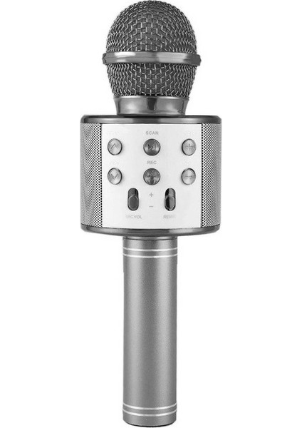 TT_WS-858 Mikrofonlu Hoparlörlü Bluetooth /Tf Kart/Usb Destekli Karaoke
