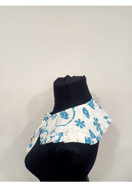 Kadın Tesettür Fırfır Detay Bağcıklı Yaka fiyatları