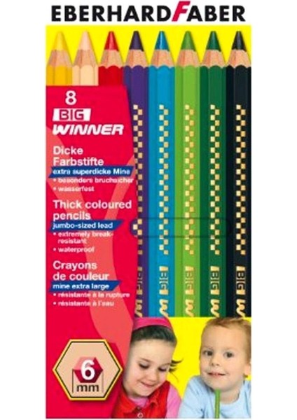 Kuru Boya Tri Winner Jumbo Tam Boy 8 Renk 518708 fiyatları