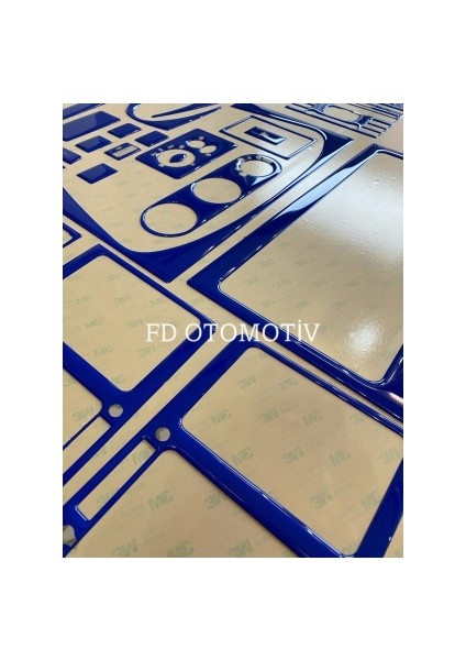 FD Otomotiv Ford Transit 2006 - 2013 Jumbo Torpido, Konsol, Trim, Göğüs Mavi Renk indirimleri