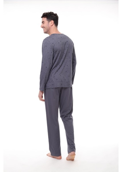 Pijadore 1413 Battal Beden Uzun Kollu Erkek Pijama Takım fiyatları