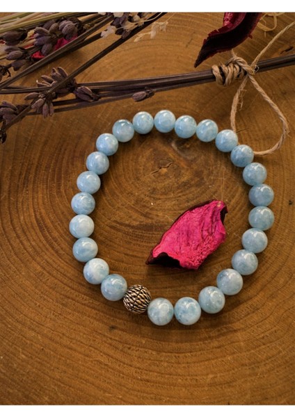 Sertifikalı Akuamarine Bileklik