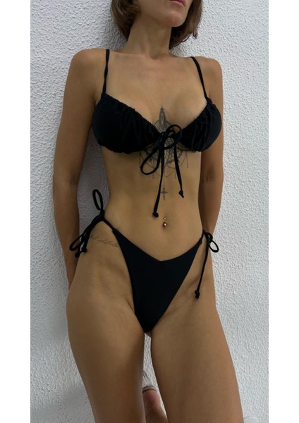 Nova Vera Rompetta Bikini - Lacivert