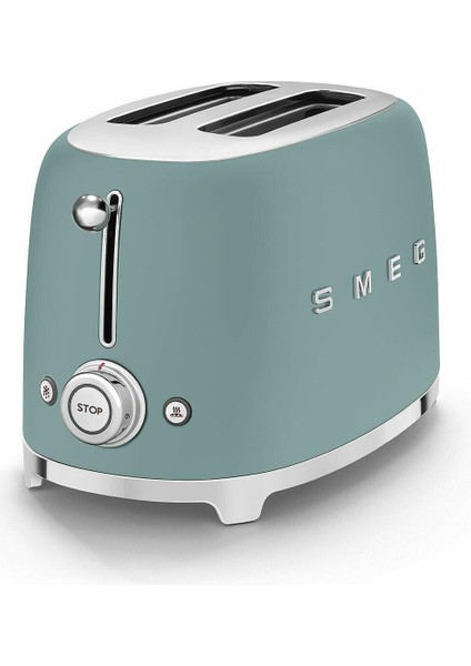 Smeg 50's Style Mat Zümrüt Yeşil Ekmek Kızartma Makinesi Special Edition