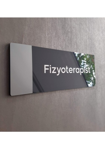 Klasik Seri Özelleştirilebilir Ofis Oda Kapı Isimliği Yönlendirme Tabelası