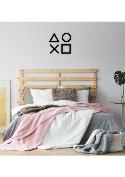 Dekoratif Playstation Tablo - Mdf-Ahşap 30X30CM