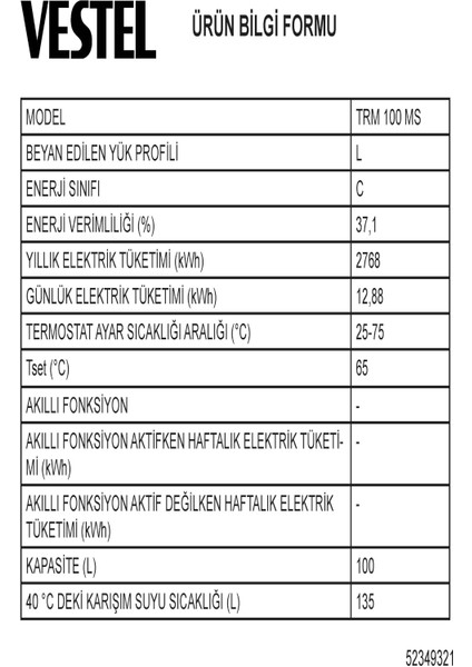 Trm 100 Ms Termosifon