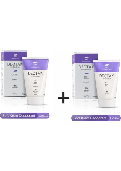 Soft Krem Deodorant 35 ml 2 Adet